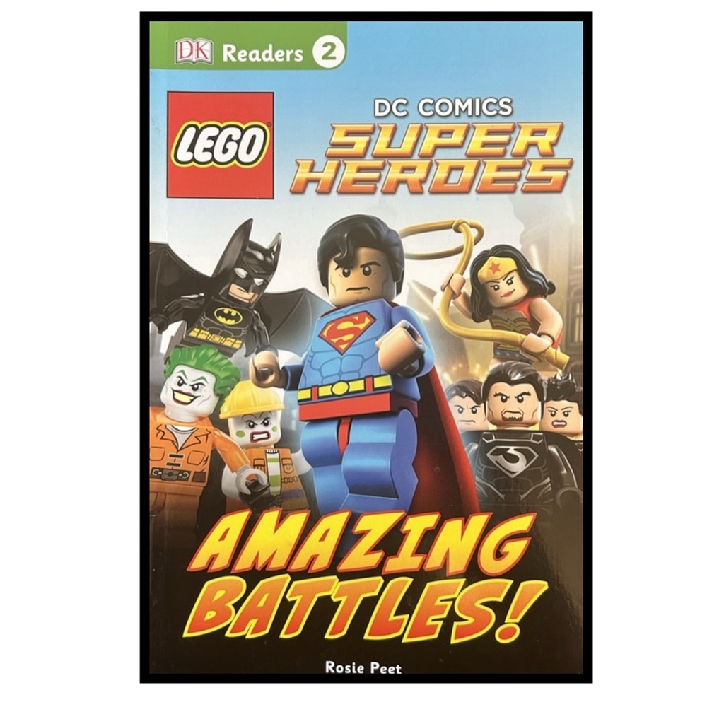 BUNDLE & SAVE🎉 LEGO DC Comics Super Heroes Amazing Battles Book